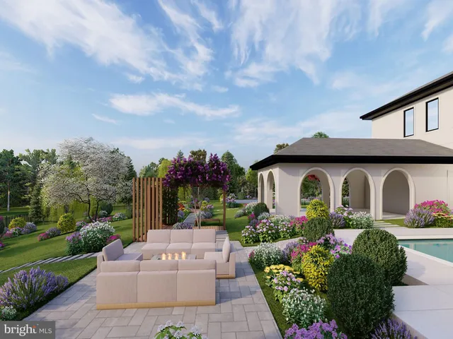 a view of a porch with a yard