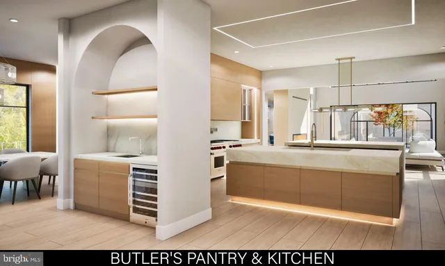 a view of front door and bedroom