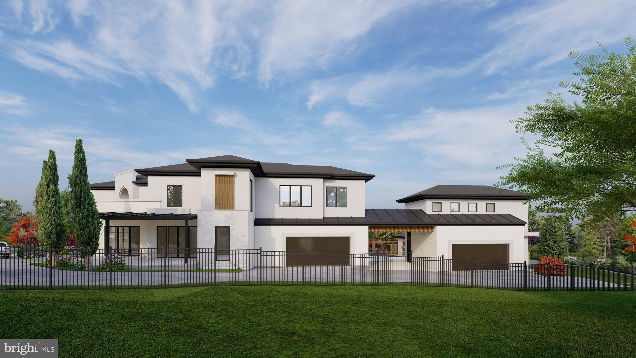 1112 Balls Hill Road McLean, VA 22101 - Photo 55 of 60 a front view of house with yard