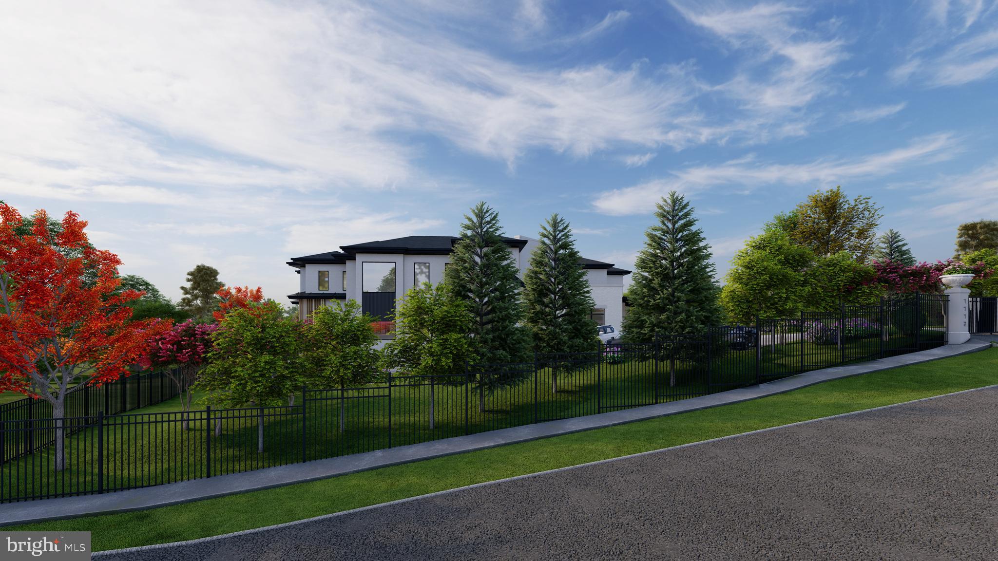 1112 Balls Hill Road McLean, VA 22101 - Photo 58 of 60 a view of green field with house in background