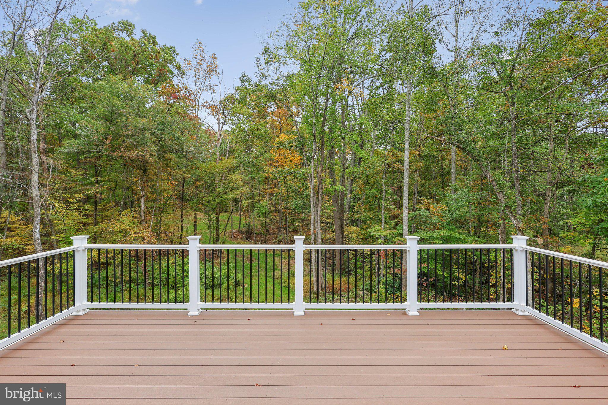 10643 Settle School Road Rixeyville, VA 22737 - Photo 11 of 40 a view of a wooden deck