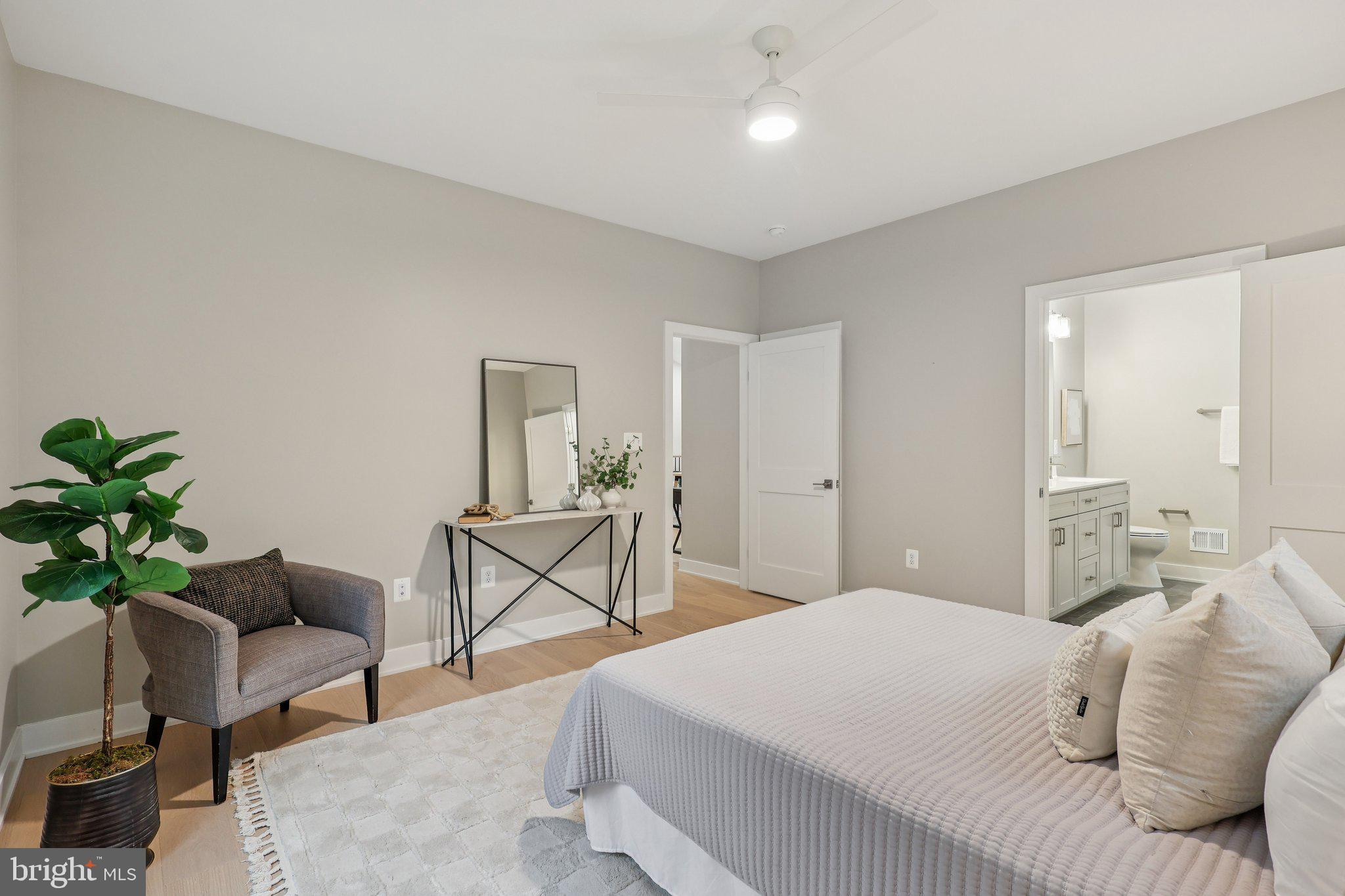 10643 Settle School Road Rixeyville, VA 22737 - Photo 16 of 40 a bedroom with a bed and a couch