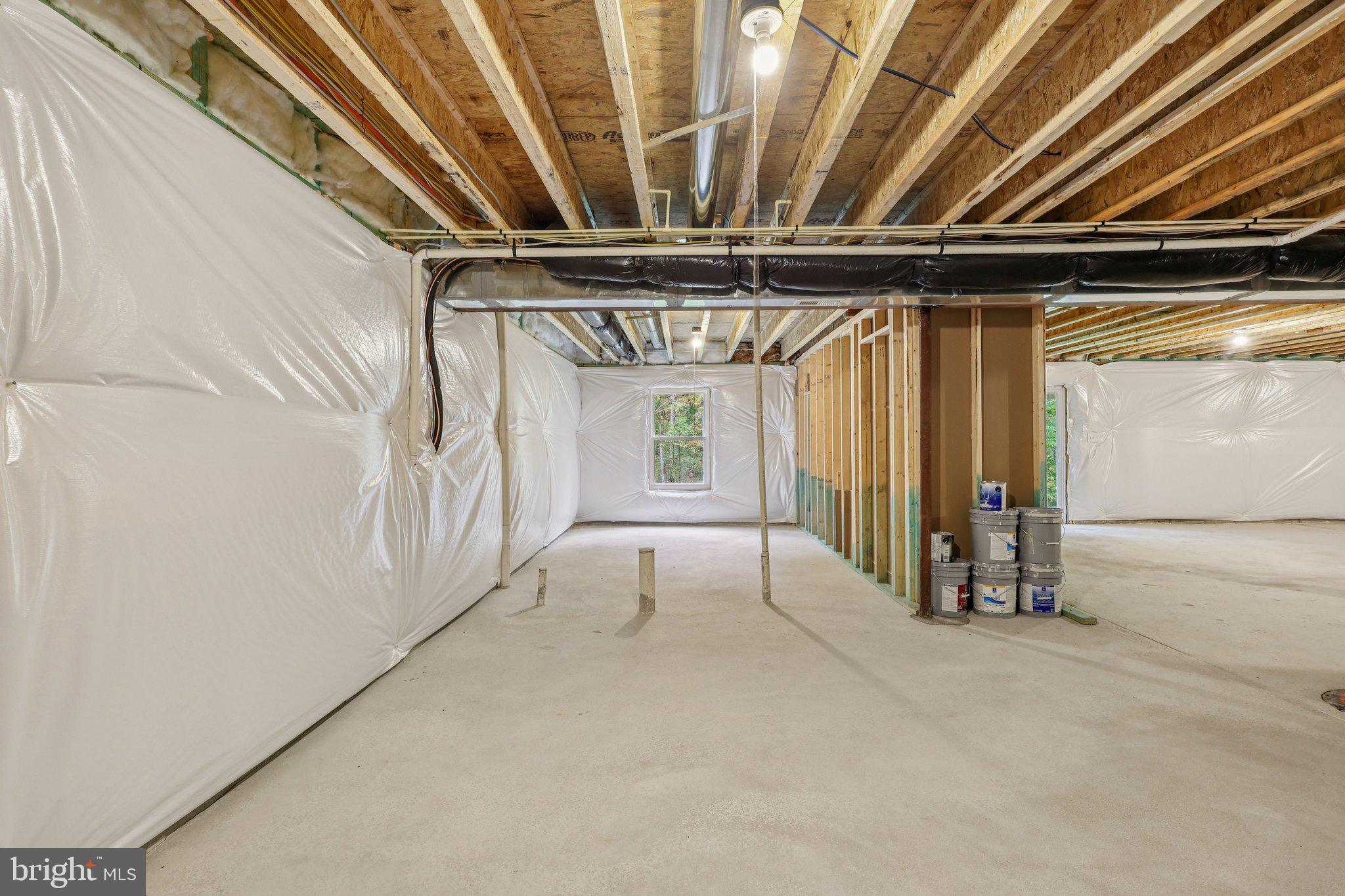 10643 Settle School Road Rixeyville, VA 22737 - Photo 30 of 40 a view of under construction room and stairs