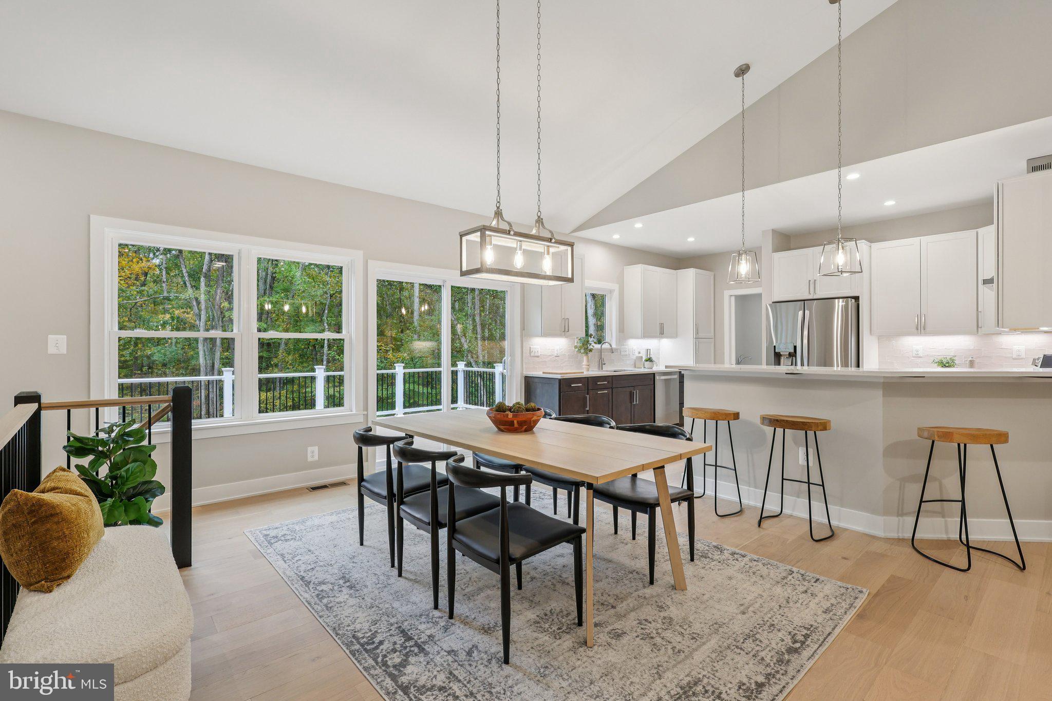 10643 Settle School Road Rixeyville, VA 22737 - Photo 9 of 40 a view of a dining room with furniture window and outside view