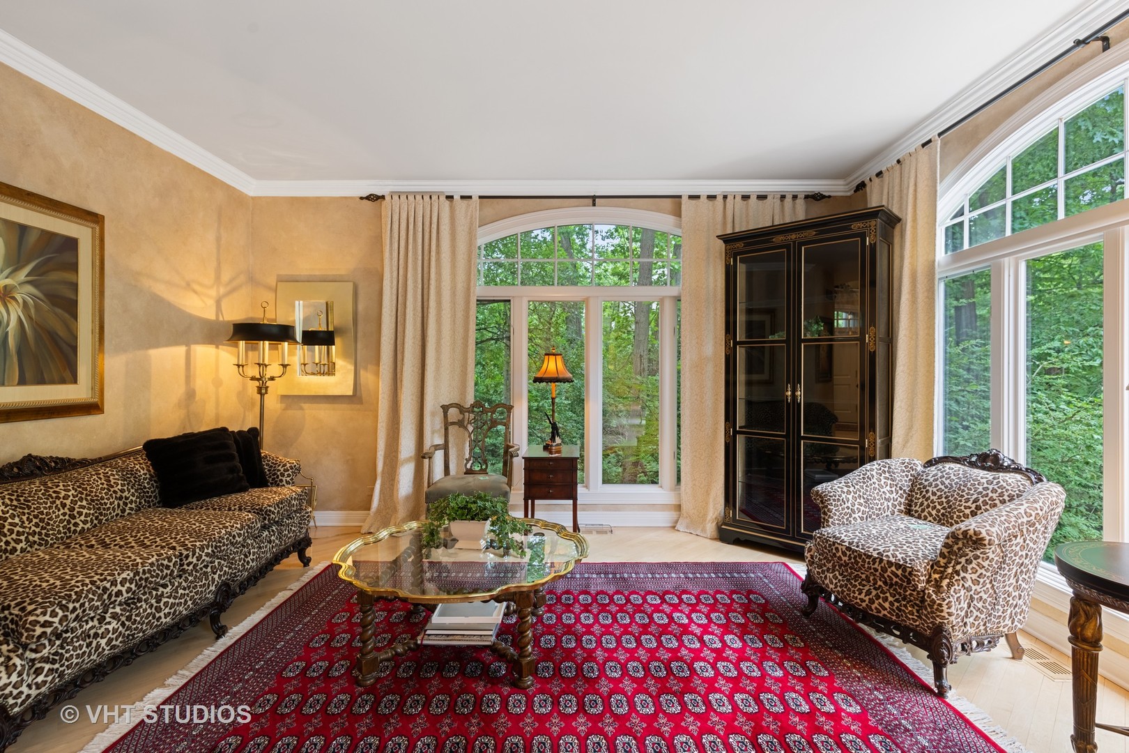 9301 Falling Waters Drive East Burr Ridge, IL 60527 - Photo 11 of 44 a living room with furniture and a large window