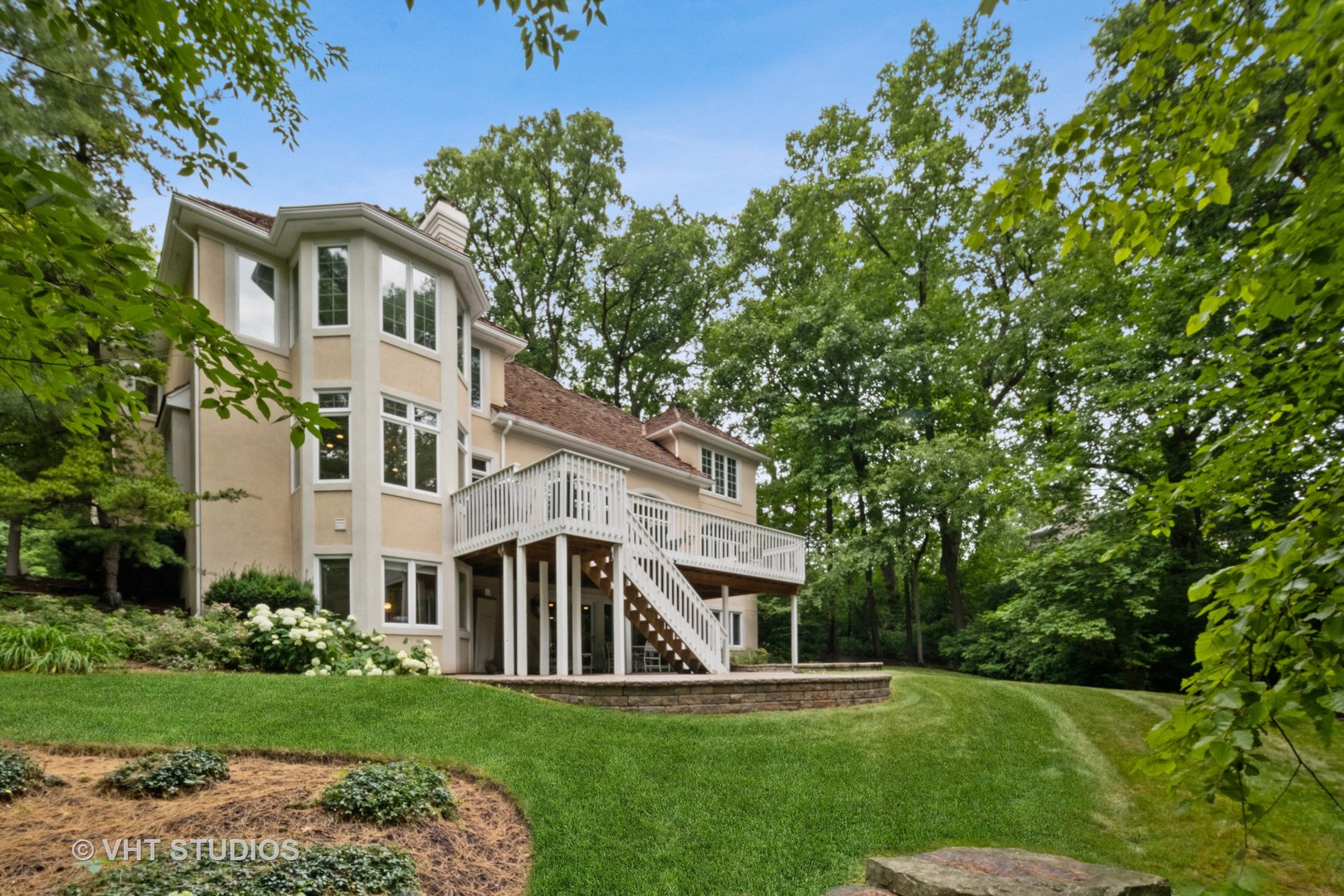 9301 Falling Waters Drive East Burr Ridge, IL 60527 - Photo 40 of 44 a view of a house with a yard