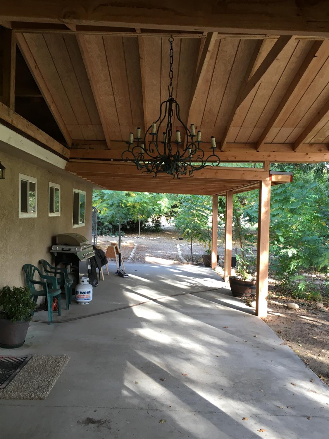 25757 East Trimmer Springs Road Sanger, CA 93657 - Photo 22 of 28 Spacious patio for outdoor living and entaining