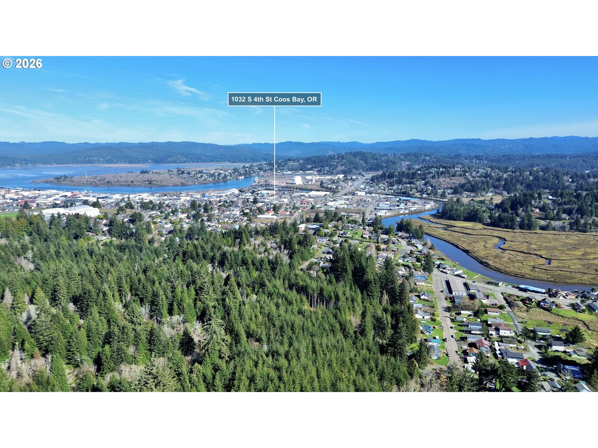 1032 South 4th Street Coos Bay, OR 97420 - Photo 28 of 44 a view of a city