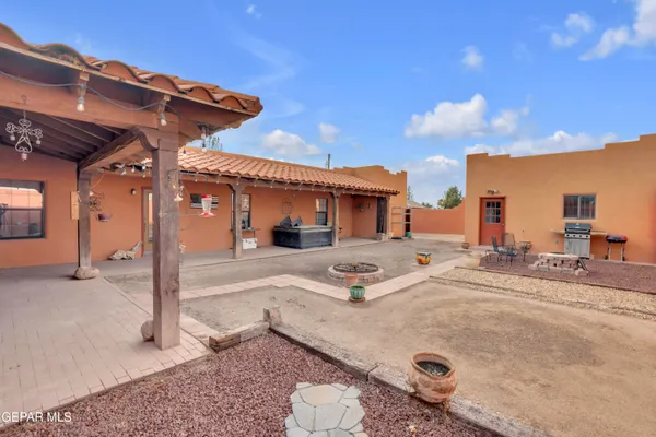 a view of a house with car park