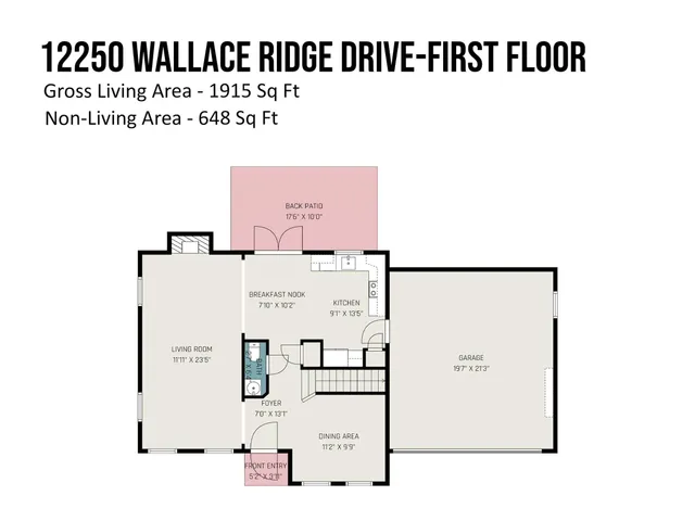 $375,000 | 12250 Wallace Ridge Drive, Charlotte, NC 28269