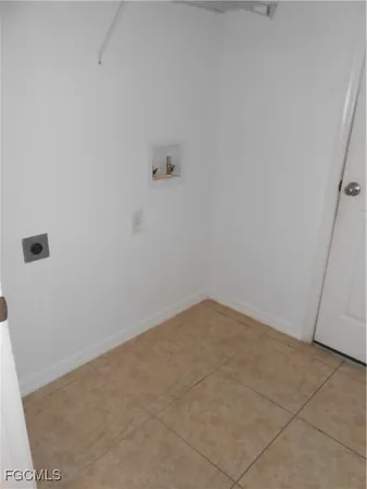 a view of empty room