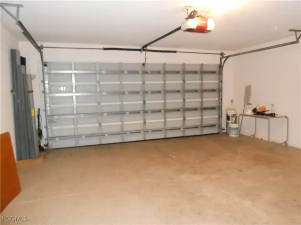 a view of a room with storage and utility