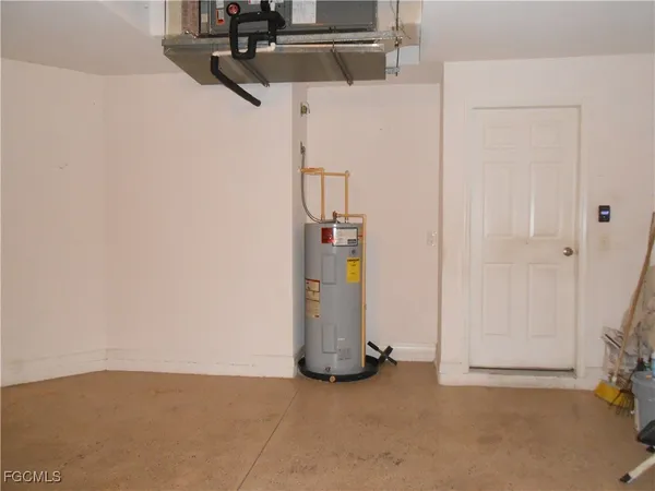 a view of a storage & utility room