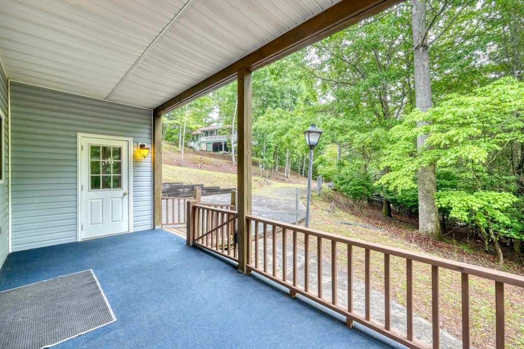 1066 Ridge Road Hiawassee, GA 30546 - Photo 33 of 51 a view of a porch