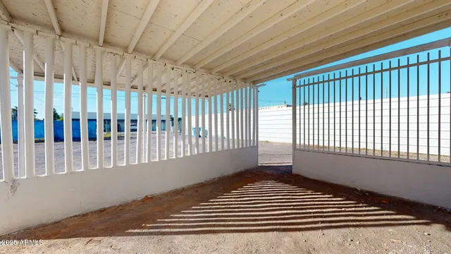 a view of an entryway