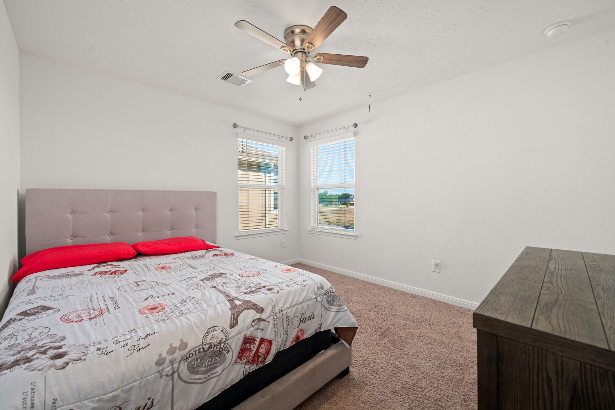 20811 Filbert Lane Katy, TX 77449 - Photo 21 of 43 a bedroom with a bed and a window