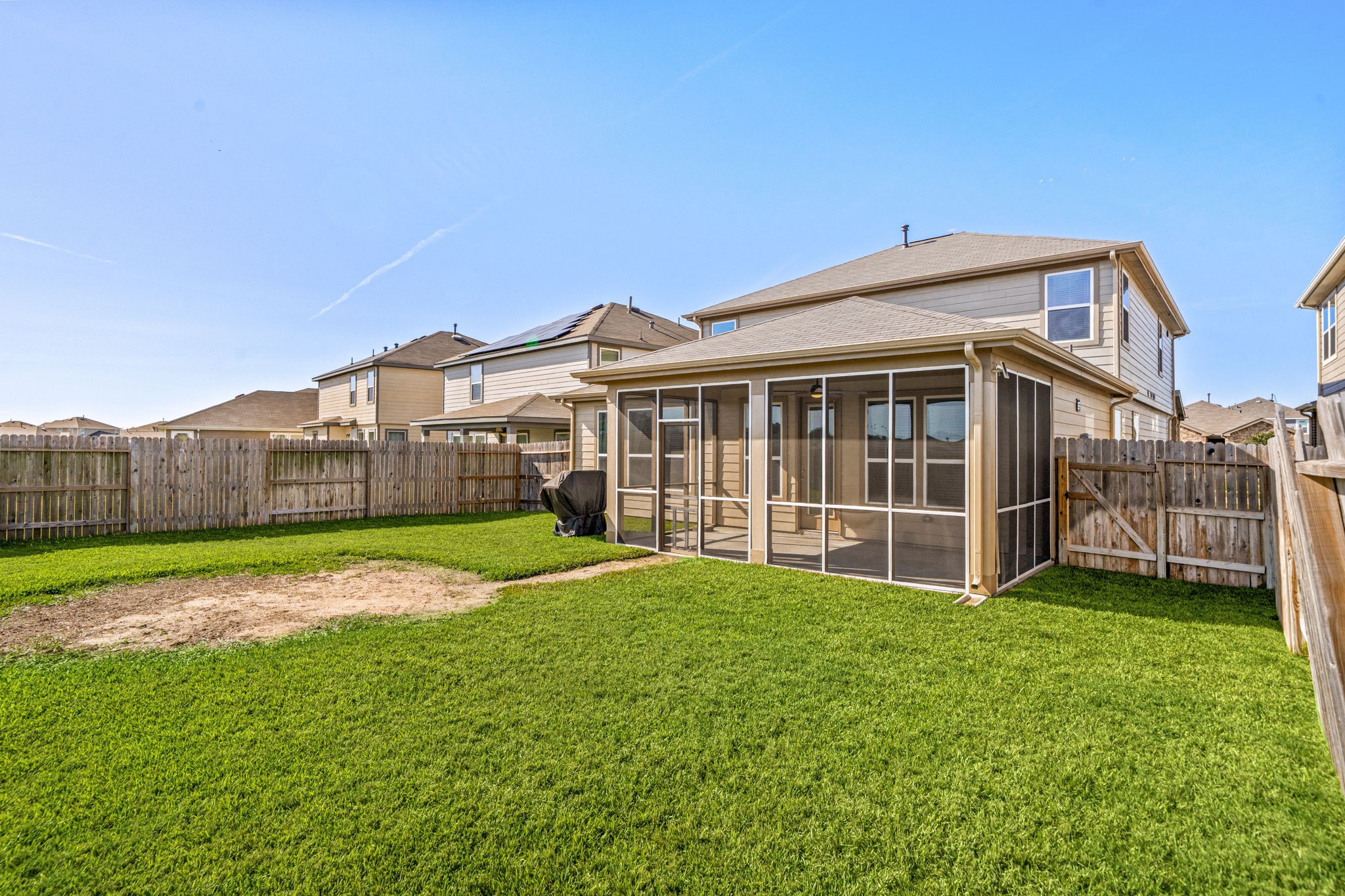 20811 Filbert Lane Katy, TX 77449 - Photo 30 of 43 a view of a house with a yard and sitting area