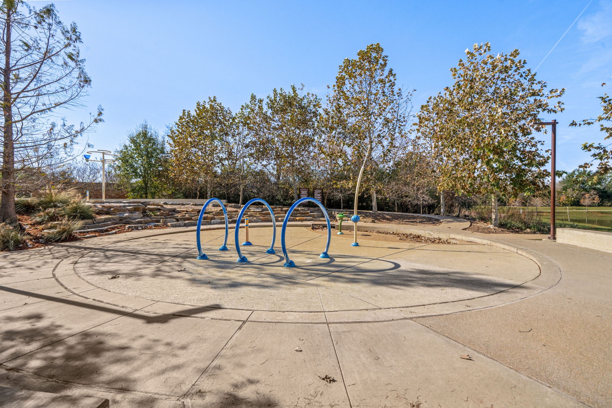 20811 Filbert Lane Katy, TX 77449 - Photo 37 of 43 a swimming pool with some trees in the background