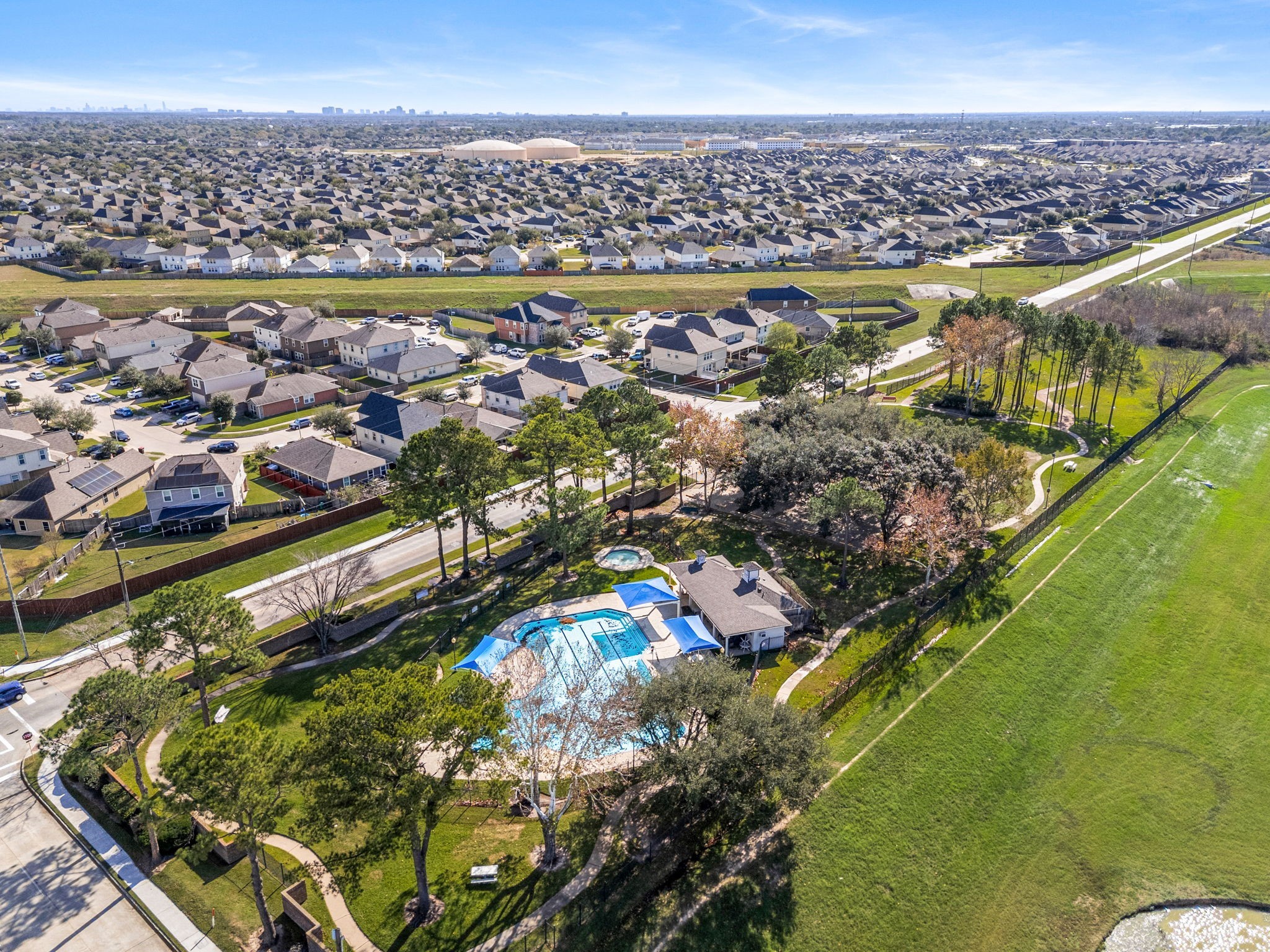20811 Filbert Lane Katy, TX 77449 - Photo 43 of 43 an aerial view of a city