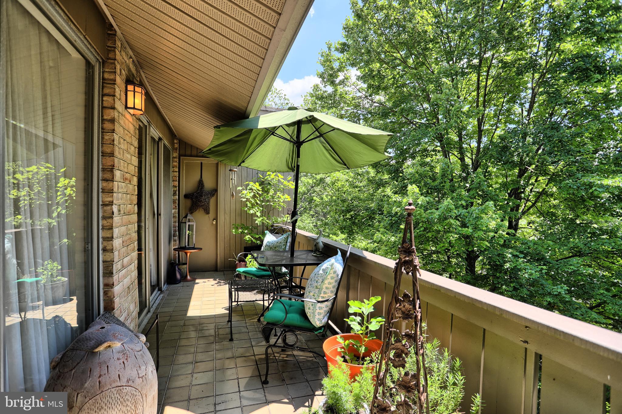 101 Cross Keys Road, Unit R101F Baltimore, MD 21210 - Photo 25 of 32 Large Porch