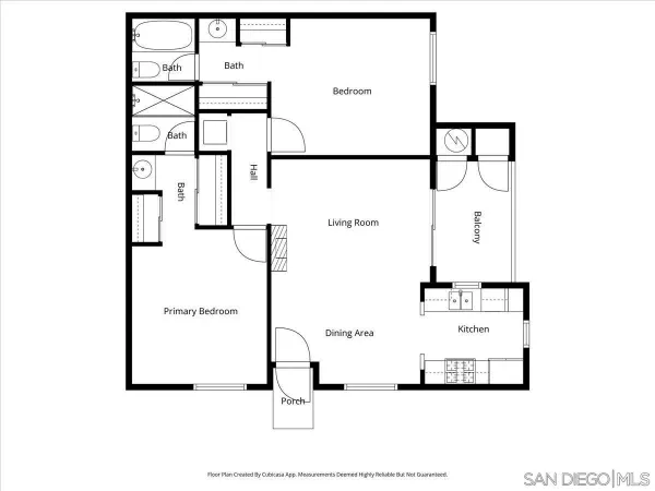 a picture of a floor plan