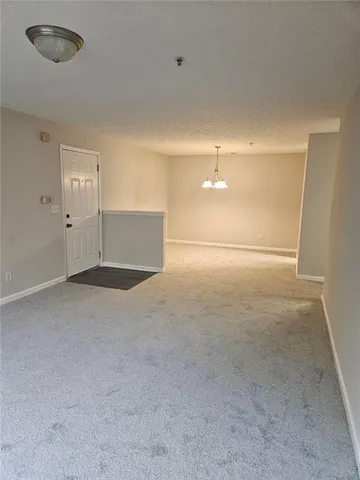 a view of empty room