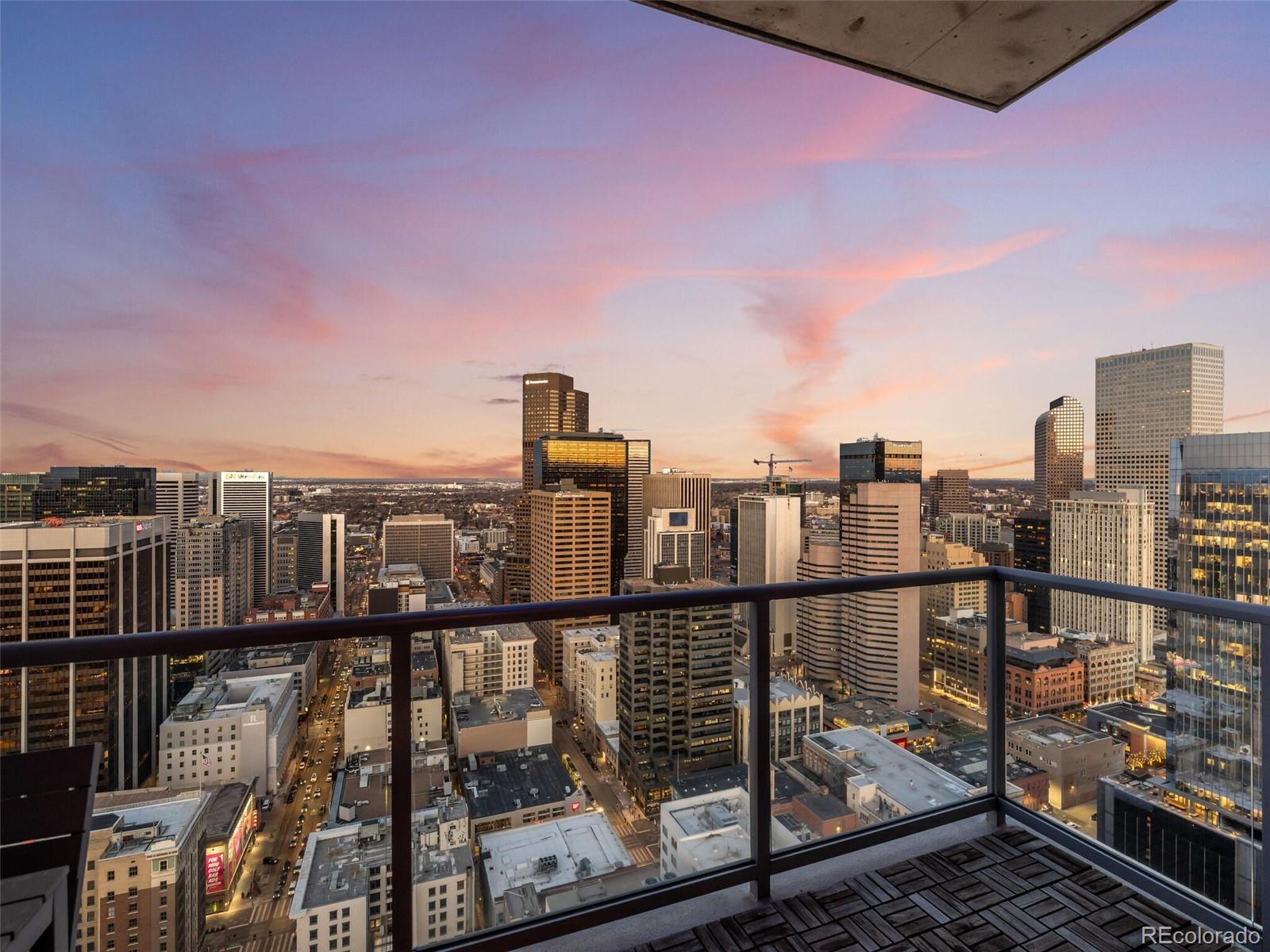 891 14th Street, Unit 4109 Denver, CO 80202 - Photo 23 of 50 a view of a city from a balcony