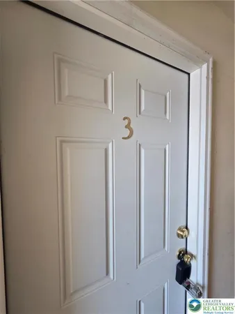 a view of front door