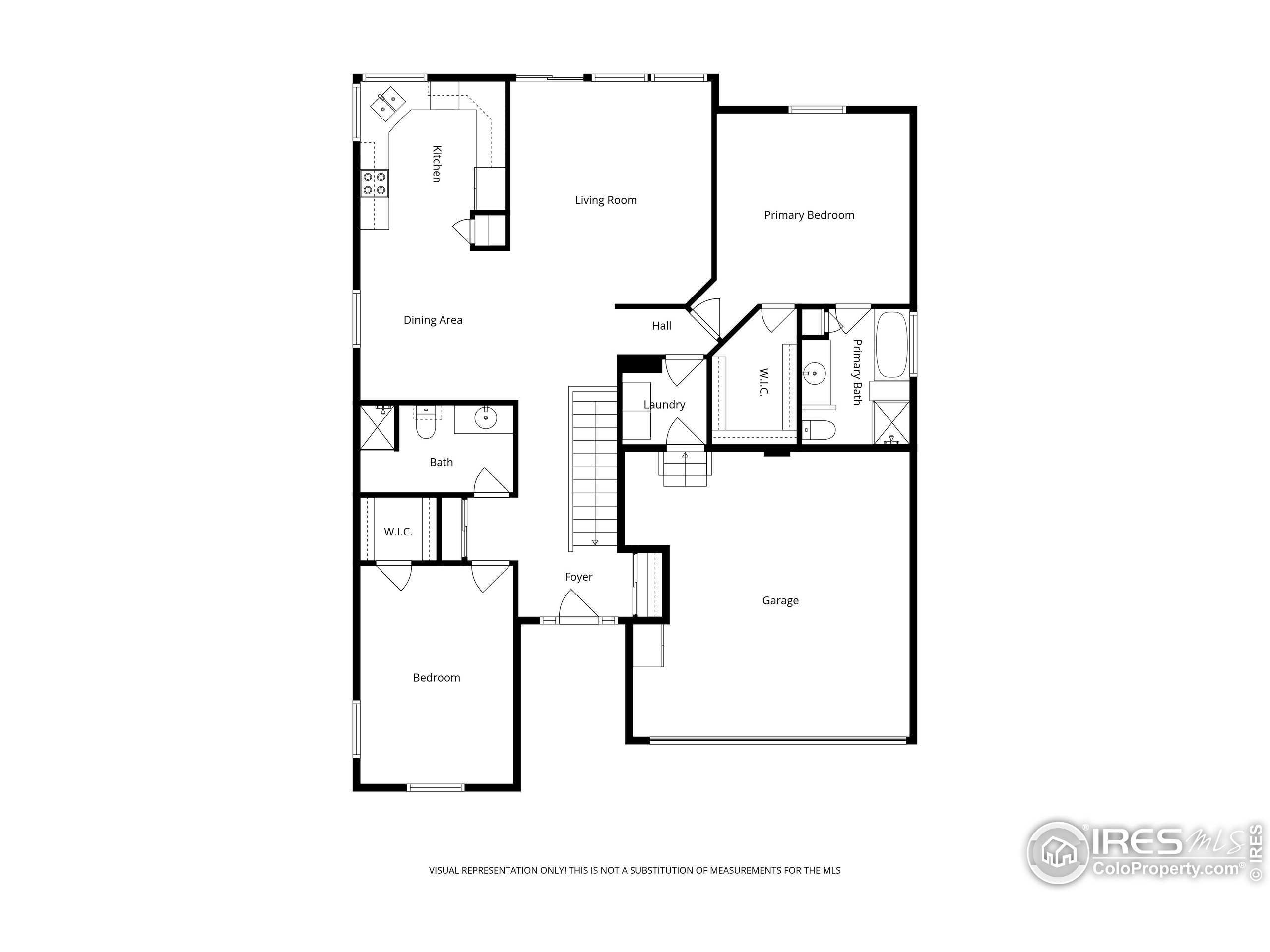 2239 Muir Lane Fort Collins, CO 80524 - Photo 29 of 31 a picture of floor plan