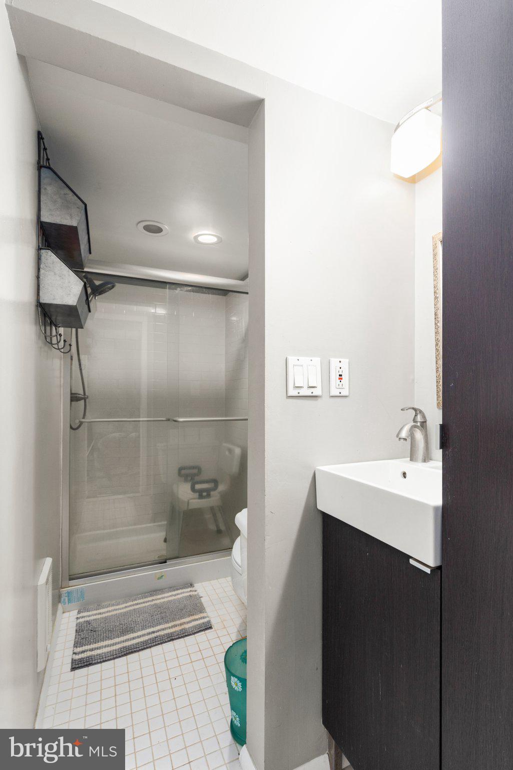 2310 Putnam Road Forest Hill, MD 21050 - Photo 61 of 90 Sleek modern bathroom with shower.
