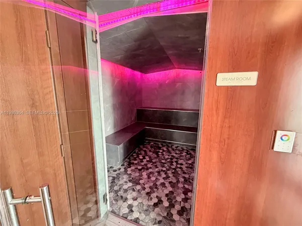 a view of a city with tall buildings