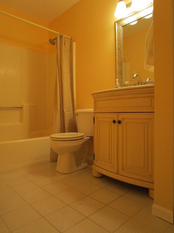 633 South Virginia Road, Unit 316 Crystal Lake, IL 60014 - Photo 12 of 14 a bathroom with a toilet a sink and mirror