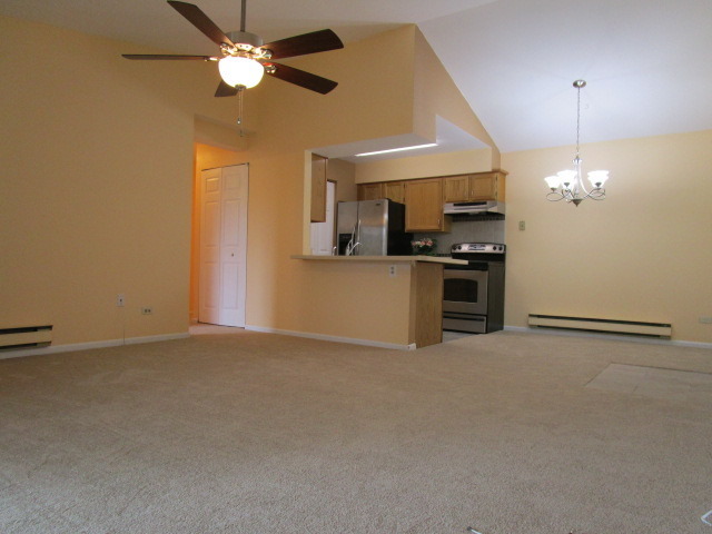 633 South Virginia Road, Unit 316 Crystal Lake, IL 60014 - Photo 7 of 14 a view of a kitchen with a sink and a stove