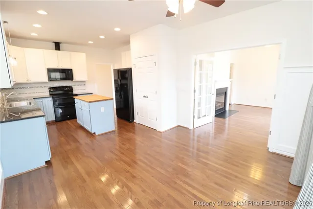 a view of wooden floor