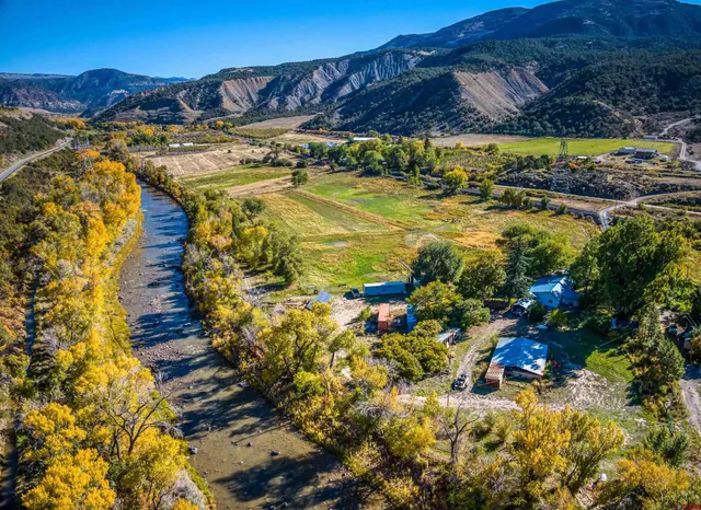 a view of a lake with a mountain