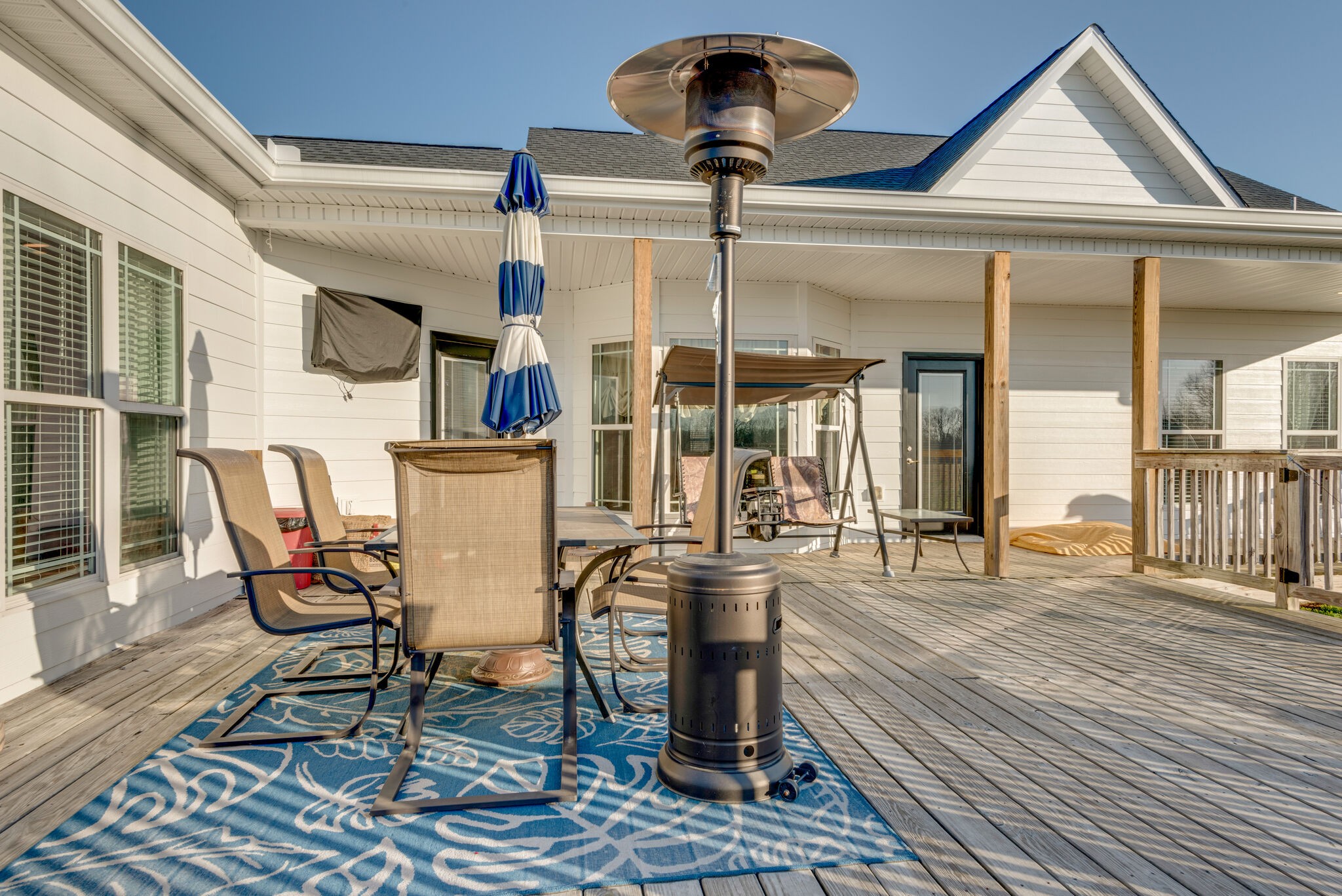 2822 Lock Hollow Road Dickson, TN 37055 - Photo 35 of 45 a view of a patio with table and chairs