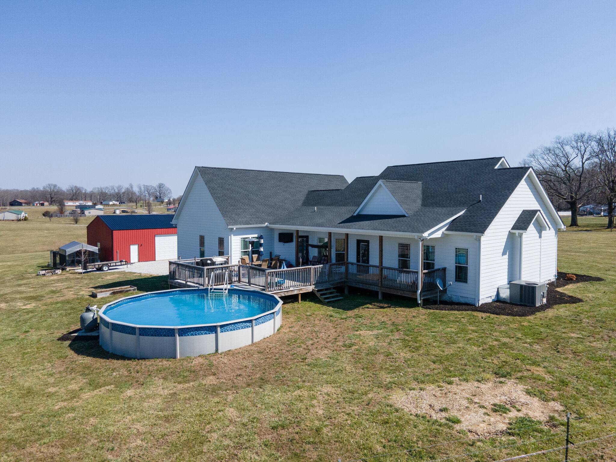 2822 Lock Hollow Road Dickson, TN 37055 - Photo 44 of 45 an aerial view of a house