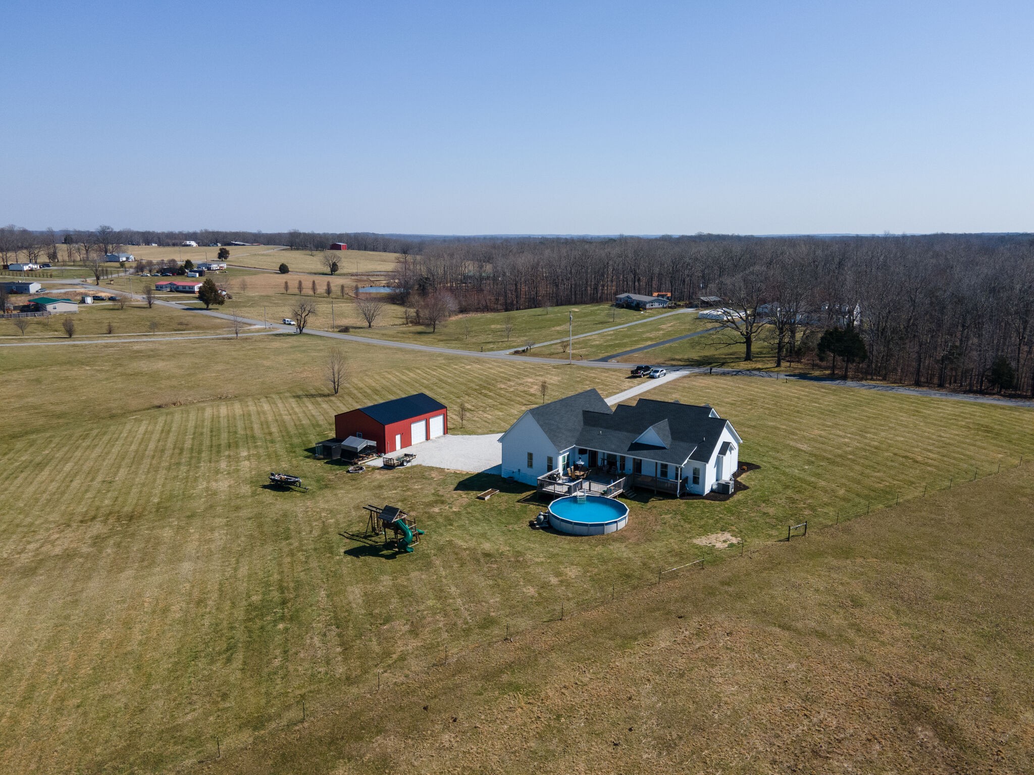 2822 Lock Hollow Road Dickson, TN 37055 - Photo 45 of 45 a view of swimming pool with outdoor space and seating area