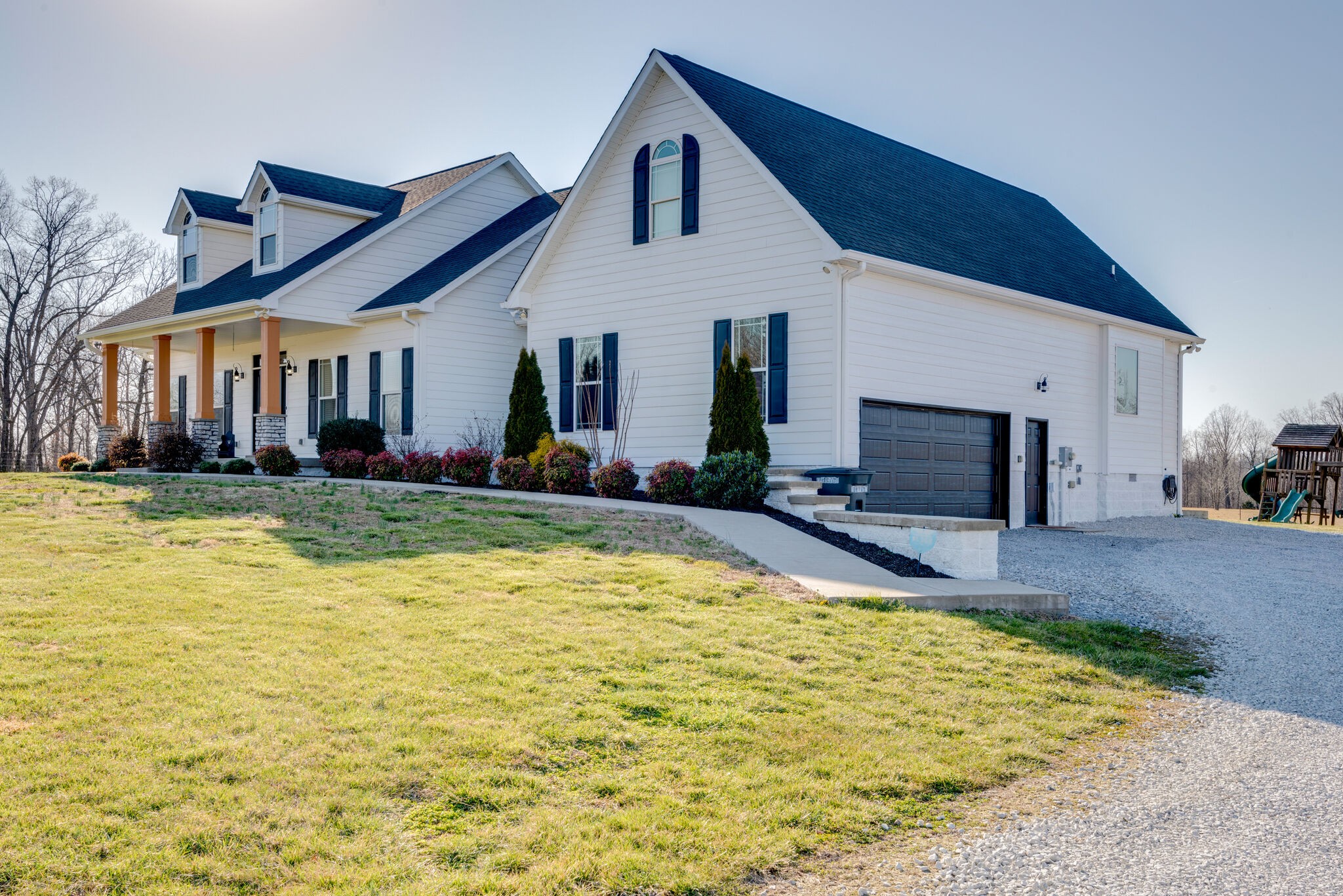 2822 Lock Hollow Road Dickson, TN 37055 - Photo 6 of 45 a swimming pool with outdoor seating and yard