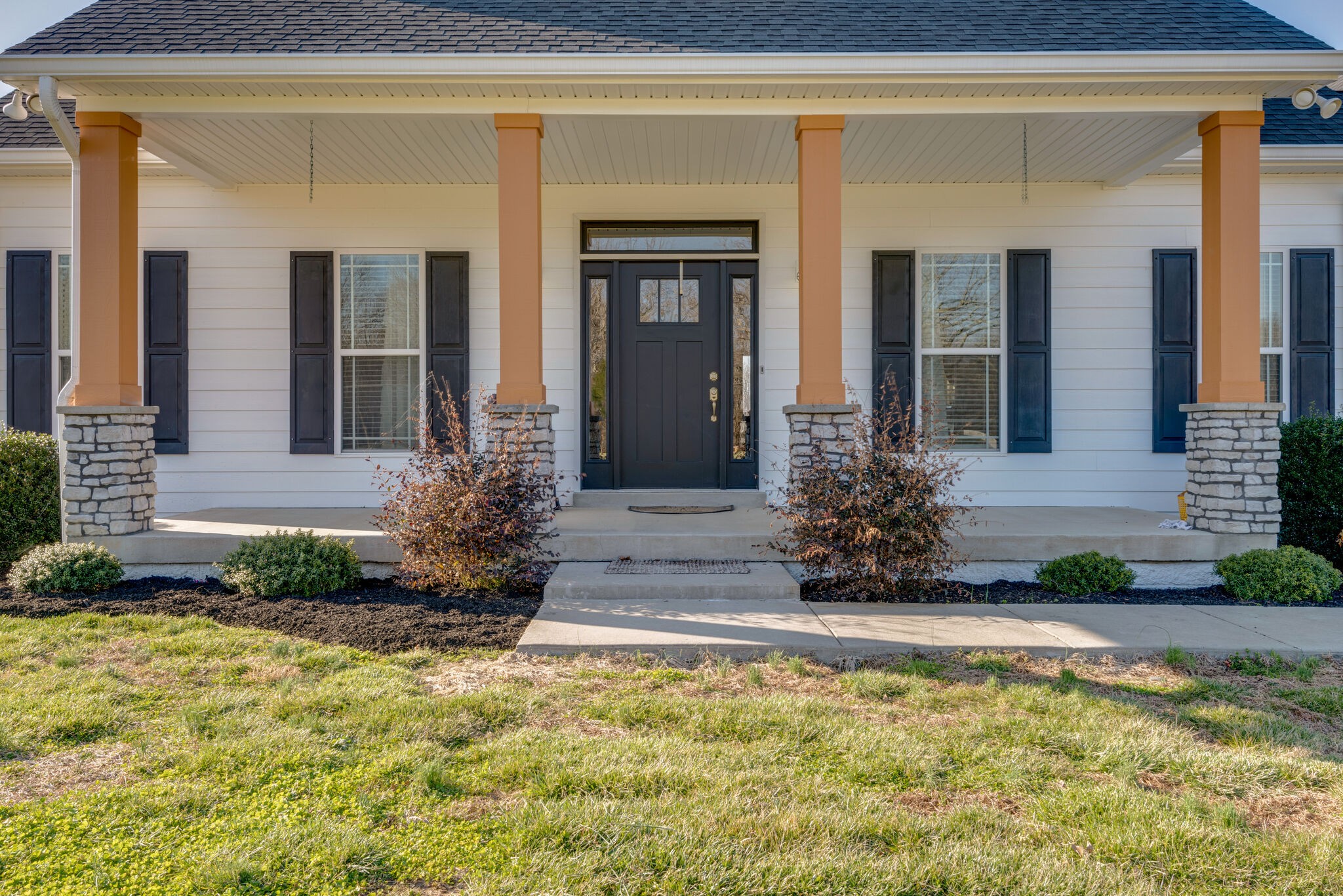 2822 Lock Hollow Road Dickson, TN 37055 - Photo 7 of 45 a front view of a house having yard