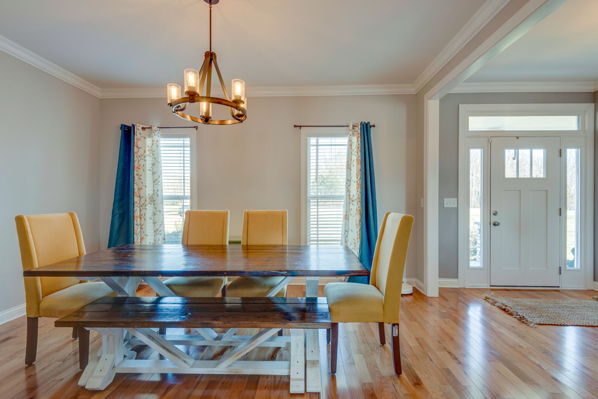 2822 Lock Hollow Road Dickson, TN 37055 - Photo 9 of 45 a view of a dining room with furniture and wooden floor