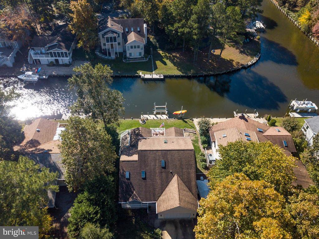 18 Brookside Road Berlin, MD 21811 - Photo 44 of 48 an aerial view of a house with a lake view