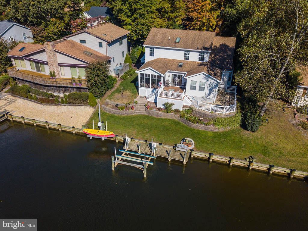 18 Brookside Road Berlin, MD 21811 - Photo 45 of 48 an aerial view of a house with a ocean view