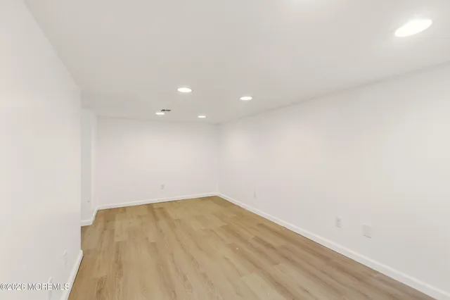 wooden floor in a room