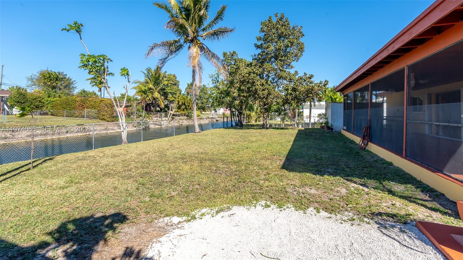 4600 Southwest 104th Avenue Miami, FL 33165 - Photo 14 of 40 a view of back yard of the house