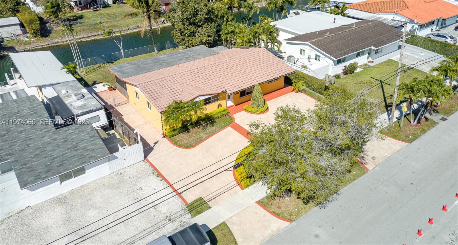 4600 Southwest 104th Avenue Miami, FL 33165 - Photo 2 of 40 an aerial view of a house with a yard