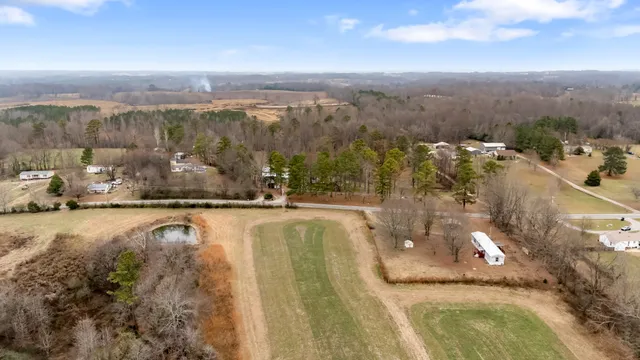 a view of a swimming pool with a lake view