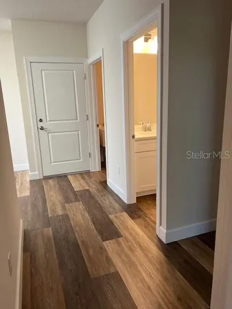 wooden floor in an empty room