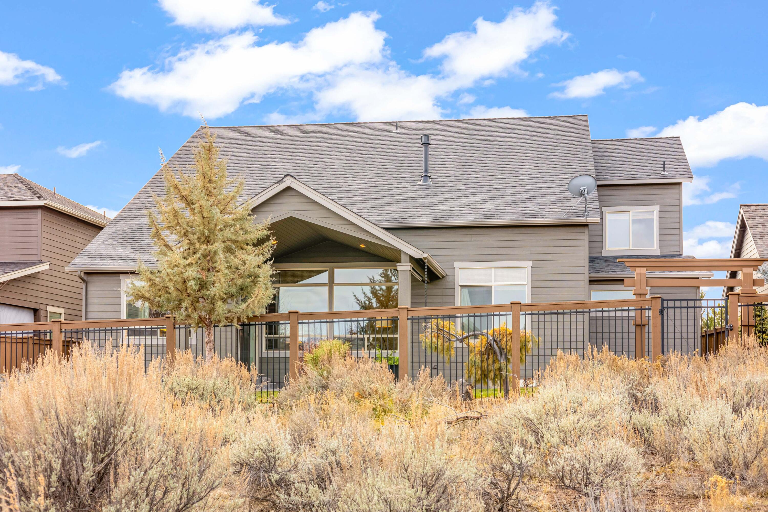 20870 Golden Gate Place Bend, OR 97702 - Photo 38 of 42 View from green space to the back of house.