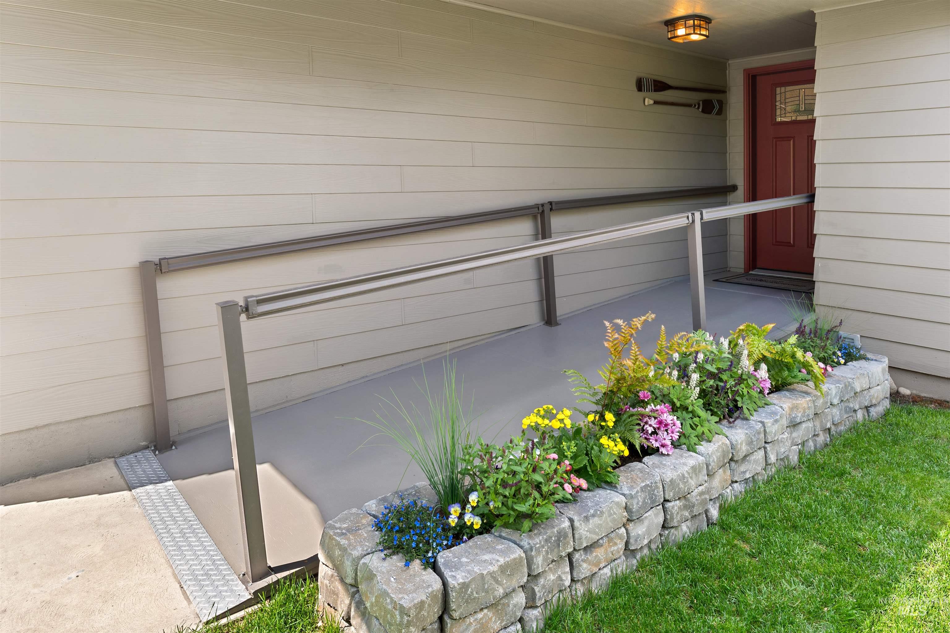 20015 Clark Street Juliaetta, ID 83535 - Photo 7 of 46 Entry ramp with integrated railings